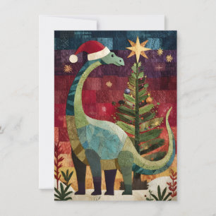 Unique Dinosaur Christmas Cards