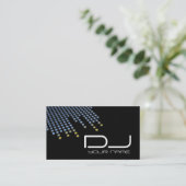 Unique DJ Business Card (Standing Front)