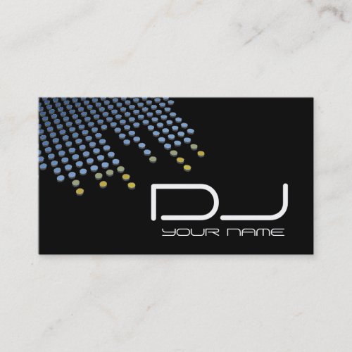 Unique DJ Business Card