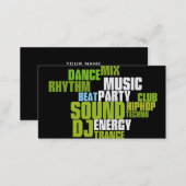 Unique DJ Business Card (Front/Back)