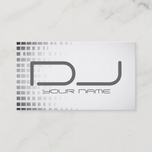 Unique DJ Business Card