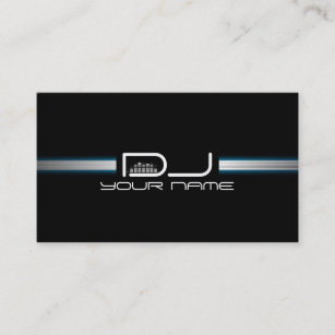 Unique DJ Business Card