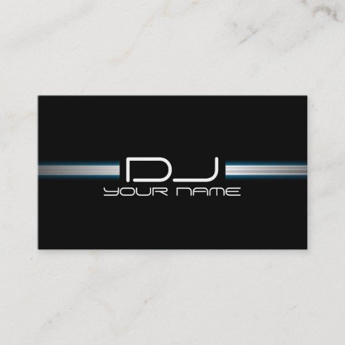 Unique DJ Business Card