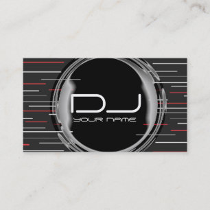 Unique DJ Business Card