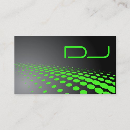 Unique DJ Business Card