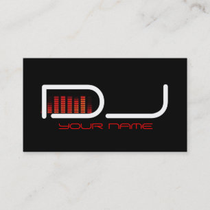 Unique DJ Business Card