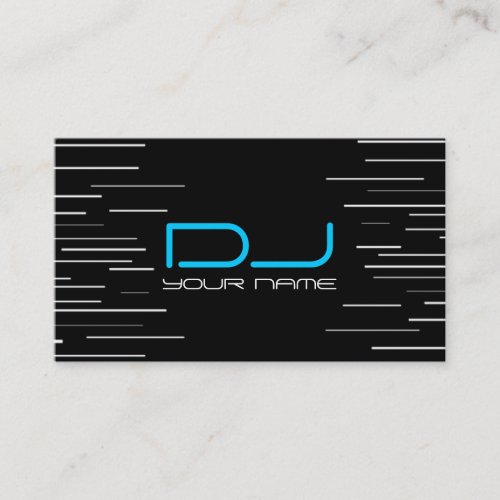 Unique DJ Business Card