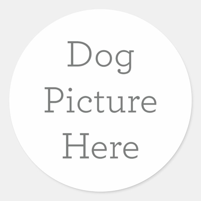Custom Classic Round Stickers, Format: Sheet of Stickers, Size: Small, 1½ inch (sheet of 20), Paper Type: Glossy White Paper (Front)