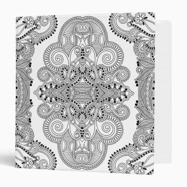 Unique Doodle Binder (Front/Inside)