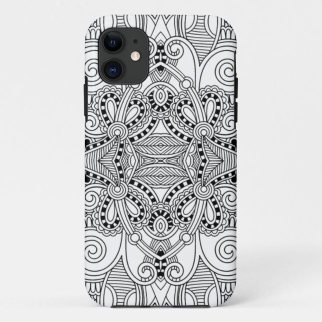 Unique Doodle Case-Mate iPhone Case (Back)