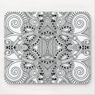 Unique Doodle Mouse Pad