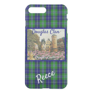 Unique Douglas Clan's Castle Tartan iPhone Case