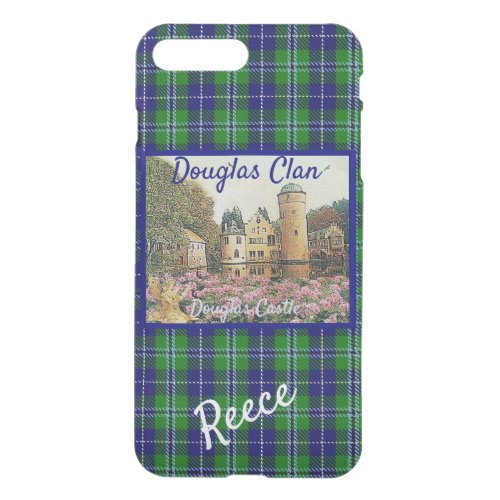 Unique Douglas Clans Castle Tartan iPhone Case