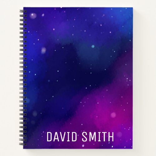 Unique Dream Space Galaxy Notebook