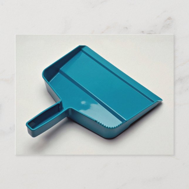 Unique Dust pan Postcard (Front)