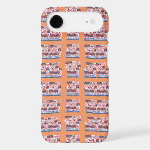 Unique Elegant Heart-Patterned Artwork for All Age iPhone 17 Air Case