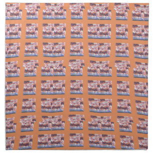 Unique Elegant Heart-Patterned Artwork for All Age Cloth Napkin