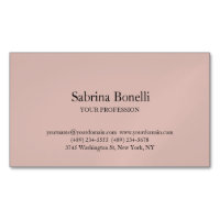Unique Elegant Plain Simple Rose Gold Color