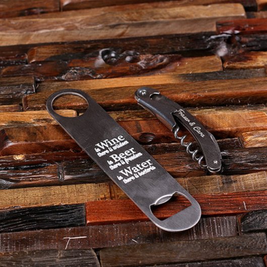 Unique Engraved Bottle Cap & Cork Dual Shadow Box (Top Left)