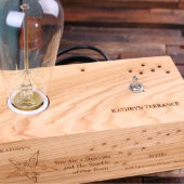 Unique Engraved Rectangle Edison Lamp Award (Top)