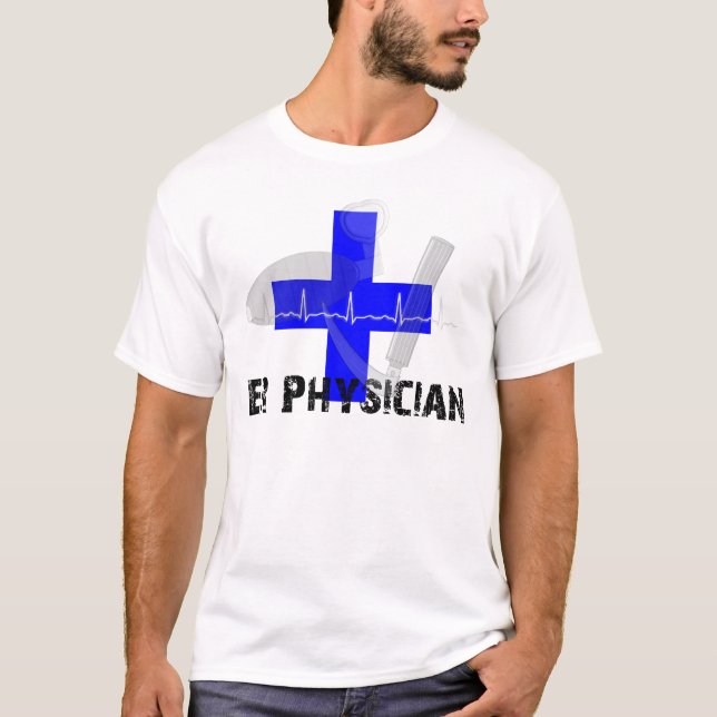 Unique ER Physician T-Shirt (Front)
