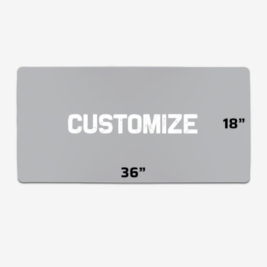 Unique Extended 36" X 18" Extra Large Mouse Pad (Front)
