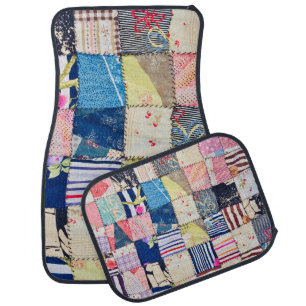 Unique Fabric: Bangkok Handmade Blankets Car Floor Mat