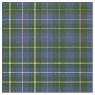 Unique fabric   blue Nova Scotia Tartan plaid