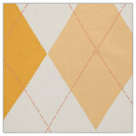 Unique fabric Retro yellow argyle rockabilly
