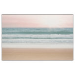 Unique fabric sunset blue rose beach