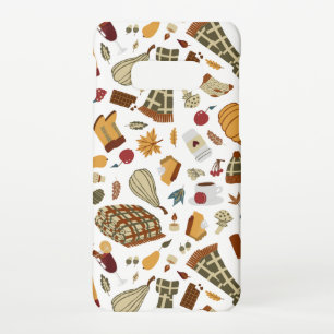 Unique Fall Leaves Harvest Autumn Pumpkins Samsung Galaxy S10E Case