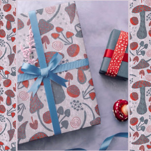 Unique Fall Pattern Style Wrapping Paper