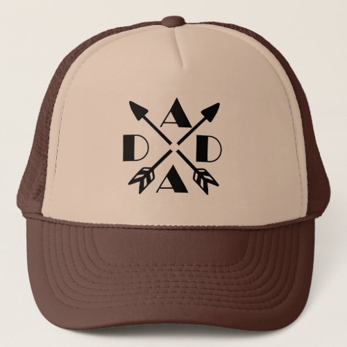 Unique Fathers Day Gifts Cross Arrows Dad Trucker Hat