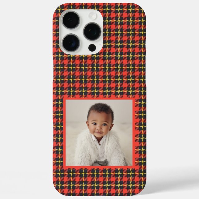 Unique Fathers Day Ideas Plaid Gingham  Case-Mate iPhone Case (Back)