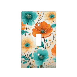 Unique Floral Charm Light Switch Cover