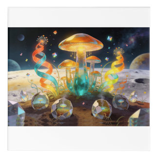 Unique Floral Design Acrylic Print