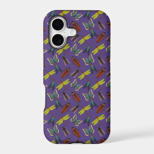 Unique Floral Pattern Iphone Case (Back)