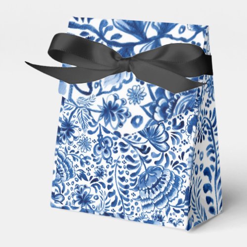 Unique floral photo favor boxes