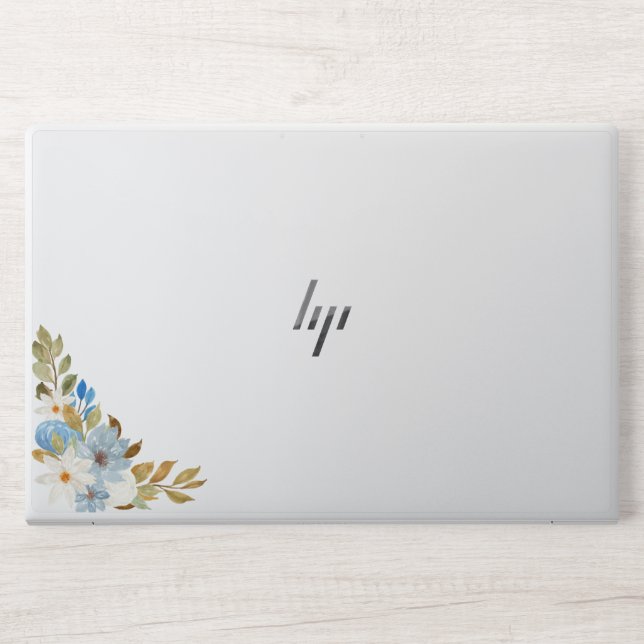 Unique Flower Design  HP Laptop Skin (Front)