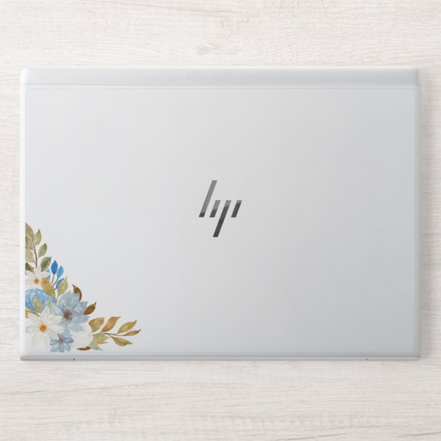 Unique Flower Design  HP Laptop Skin (Front)