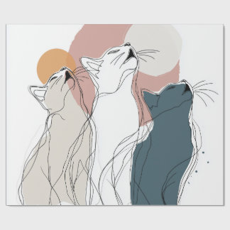 Unique Forest Animal All-Occasion Gift Wrap