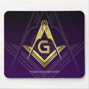 Unique Freemason Gift Ideas   Personalized Masonic Mouse Pad