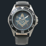 Unique Freemason Gifts | Blue Gold Masonic Wrist  Watch<br><div class="desc">Discover the perfect blend of elegance and symbolism with our Unique Freemason Gifts | blue gold Masonic Compass Watch. This meticulously crafted timepiece features a stunning black finish and the iconic Masonic compass emblem, making it a distinguished accessory for any Freemason. Ideal for special occasions or as a cherished keepsake,...</div>