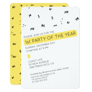 Unique New Years Invitations 10