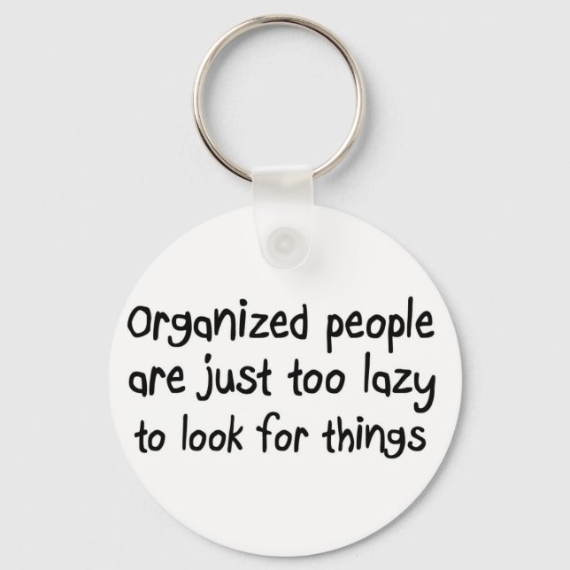 Unique funny birthday gifts humor quotes gift idea keychain (Front)