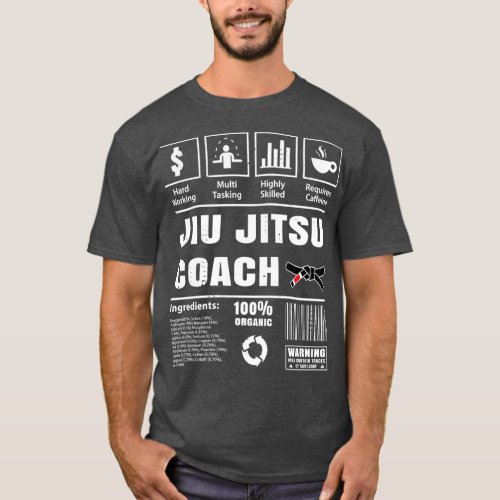 Unique Funny Jiu Jitsu Instructor Gift Mixed Marti T_Shirt