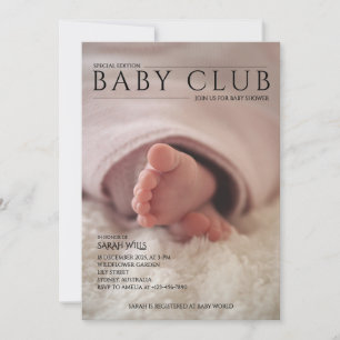 Unique Gender Neutral baby shower invitation