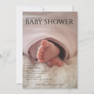 Unique Gender Neutral baby shower invitation