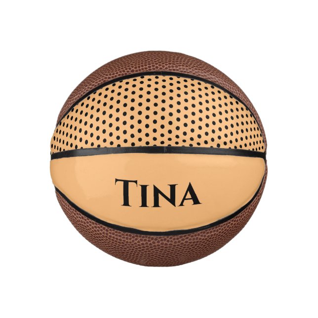 Unique gift!  Fun custom basketball (Front)