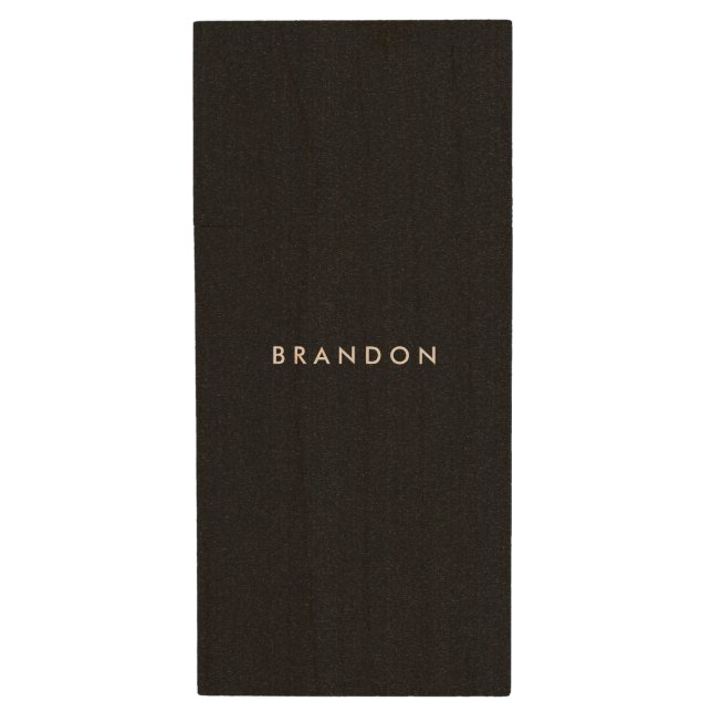 Unique Gifts For Men Wood USB 3.0 Flash Drive (Front Vertical)